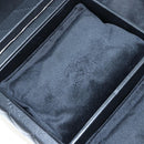 CHANEL Mini Matelasse 12 Success Story Chain Bag Leather Black CC Auth 197581SV-113
