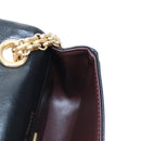 CHANEL Mini Matelasse 12 Success Story Chain Bag Leather Black CC Auth 197581SV-16