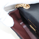 CHANEL Mini Matelasse 12 Success Story Chain Bag Leather Black CC Auth 197581SV-17