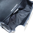 CHANEL Mini Matelasse 12 Success Story Chain Bag Leather Black CC Auth 197581SV-41