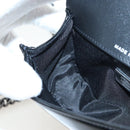 CHANEL Mini Matelasse 12 Success Story Chain Bag Leather Black CC Auth 197581SV-43