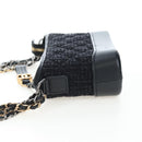 CHANEL Mini Matelasse 12 Success Story Chain Bag Leather Black CC Auth 197581SV-49