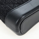 CHANEL Mini Matelasse 12 Success Story Chain Bag Leather Black CC Auth 197581SV-56