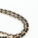 CHANEL Mini Matelasse 12 Success Story Chain Bag Leather Black CC Auth 197581SV-75