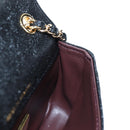 CHANEL Mini Matelasse 12 Success Story Chain Bag Leather Black CC Auth 197581SV-86