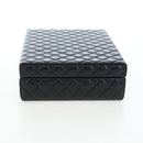 CHANEL Mini Matelasse 12 Success Story Chain Bag Leather Black CC Auth 197581SV-92