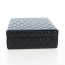 CHANEL Mini Matelasse 12 Success Story Chain Bag Leather Black CC Auth 197581SV-93