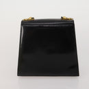 Salvatore Ferragamo Bag Leather Nylon 3 Set Black Yellow white Auth 197582-10