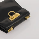 Salvatore Ferragamo Bag Leather Nylon 3 Set Black Yellow white Auth 197582-12