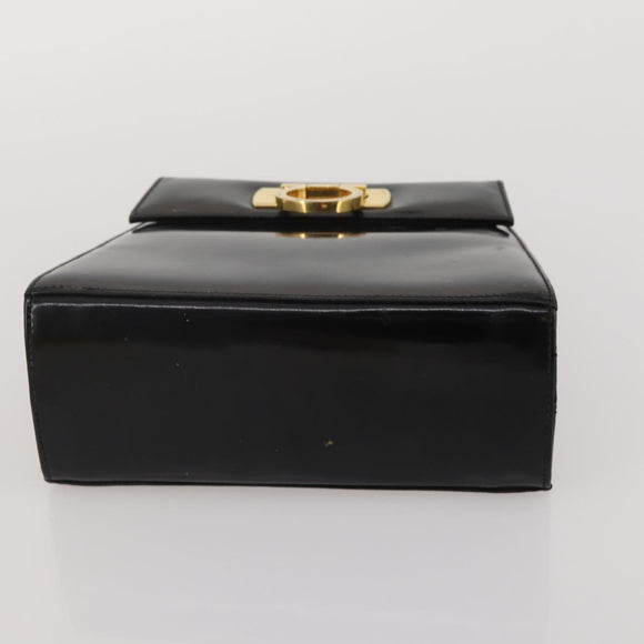 Salvatore Ferragamo Bag Leather Nylon 3 Set Black Yellow white Auth 197582