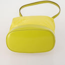 Salvatore Ferragamo Bag Leather Nylon 3 Set Black Yellow white Auth 197582-7