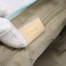 GUCCI GG Canvas Hand Bag Baby Blue Gold 001 4153 Auth 197600-21