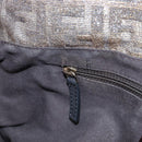 FENDI Zucca Canvas Shoulder Bag Gold Auth 197602V-22