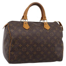 LOUIS VUITTON Monogram Speedy 30 Hand Bag M41526 LV Auth 197604-1