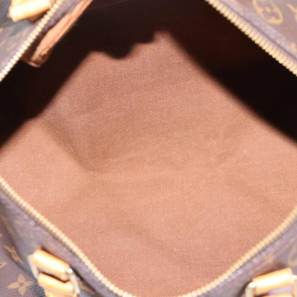 LOUIS VUITTON Monogram Speedy 30 Hand Bag M41526 LV Auth 197604