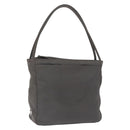 PRADA Tote Bag Nylon Green Silver Auth 197606-1