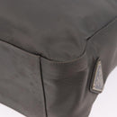 PRADA Tote Bag Nylon Green Silver Auth 197606-10