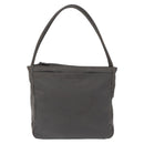 PRADA Tote Bag Nylon Green Silver Auth 197606-13