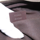 GUCCI GG Supreme Business Bag PVC Beige Gold 201480 Auth 197609-22
