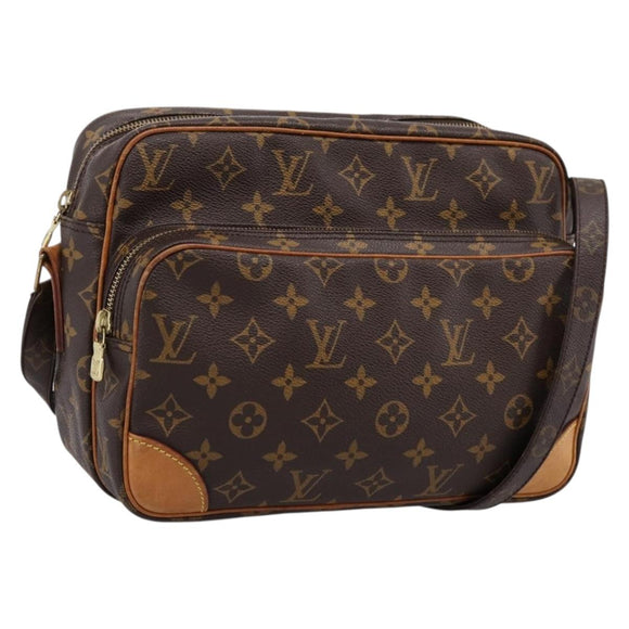 LOUIS VUITTON Monogram Nile Shoulder Bag M45244 LV Auth 197612A
