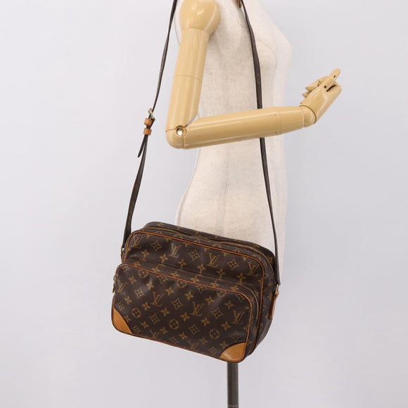 LOUIS VUITTON Monogram Nile Shoulder Bag M45244 LV Auth 197612A