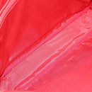 LOEWE Business Bag Leather Red Gold Auth 197616-12
