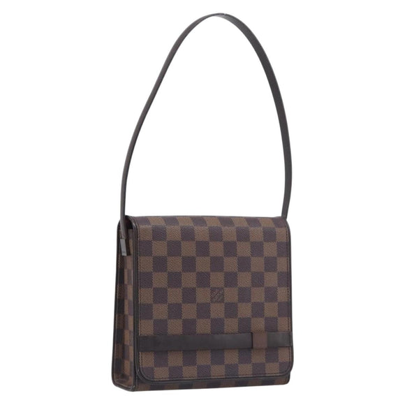 LOUIS VUITTON Damier Ebene Tribeca Mini Shoulder Bag N51162 LV Auth 197622V