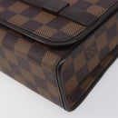 LOUIS VUITTON Damier Ebene Tribeca Mini Shoulder Bag N51162 LV Auth 197622V-15