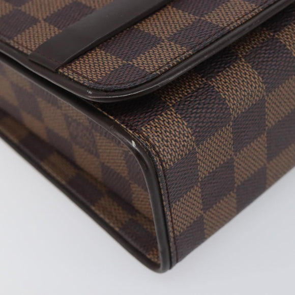 LOUIS VUITTON Damier Ebene Tribeca Mini Shoulder Bag N51162 LV Auth 197622V