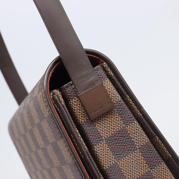 LOUIS VUITTON Damier Ebene Tribeca Mini Shoulder Bag N51162 LV Auth 197622V