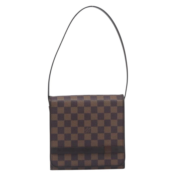 LOUIS VUITTON Damier Ebene Tribeca Mini Shoulder Bag N51162 LV Auth 197622V
