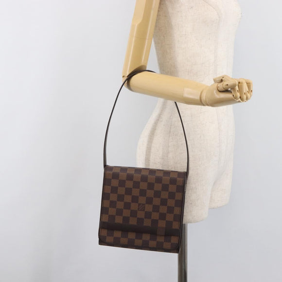 LOUIS VUITTON Damier Ebene Tribeca Mini Shoulder Bag N51162 LV Auth 197622V