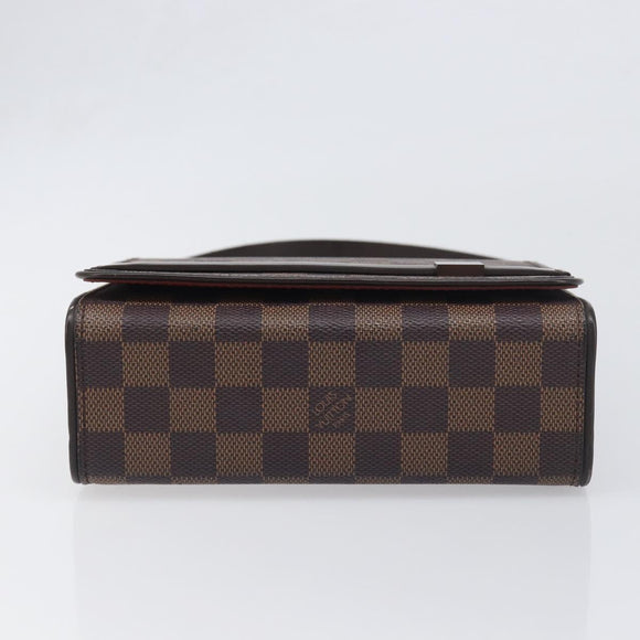 LOUIS VUITTON Damier Ebene Tribeca Mini Shoulder Bag N51162 LV Auth 197622V