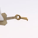 GUCCI Hand Bag Leather 2way Beige Gold Auth 197623-22
