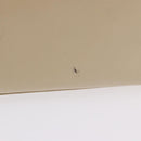 GUCCI Hand Bag Leather 2way Beige Gold Auth 197623-3