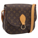 LOUIS VUITTON Monogram Saint Cloud GM Shoulder Bag M51242 LV Auth 197625V-1