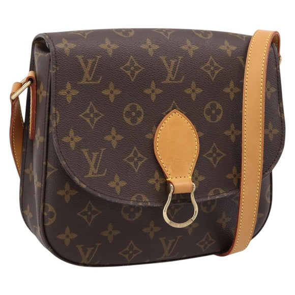 LOUIS VUITTON Monogram Saint Cloud GM Shoulder Bag M51242 LV Auth 197625V