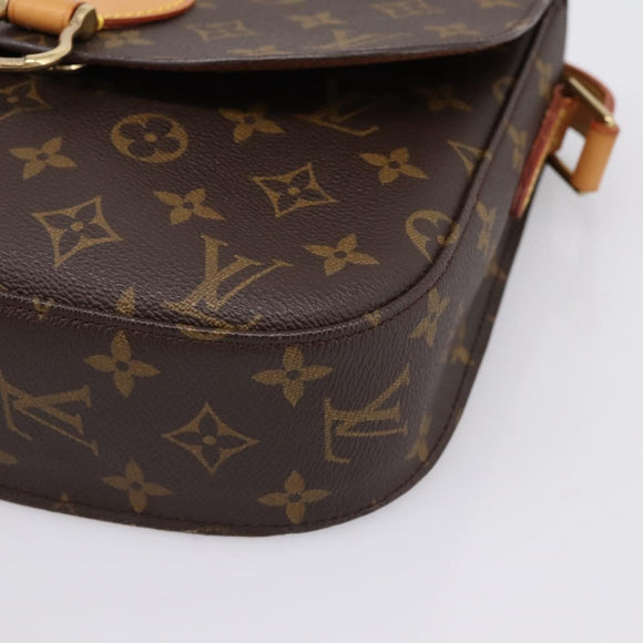 LOUIS VUITTON Monogram Saint Cloud GM Shoulder Bag M51242 LV Auth 197625V