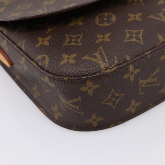 LOUIS VUITTON Monogram Saint Cloud GM Shoulder Bag M51242 LV Auth 197625V