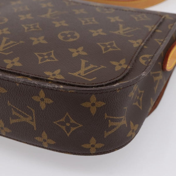 LOUIS VUITTON Monogram Saint Cloud GM Shoulder Bag M51242 LV Auth 197625V