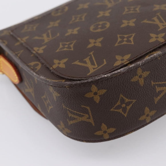 LOUIS VUITTON Monogram Saint Cloud GM Shoulder Bag M51242 LV Auth 197625V