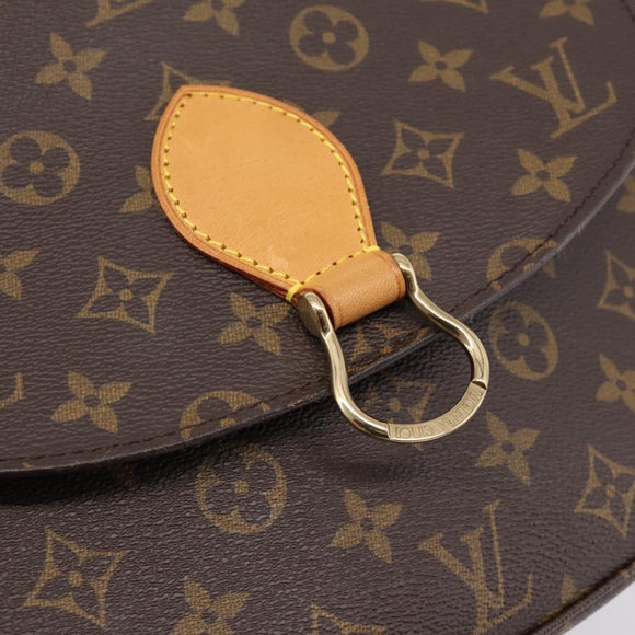 LOUIS VUITTON Monogram Saint Cloud GM Shoulder Bag M51242 LV Auth 197625V