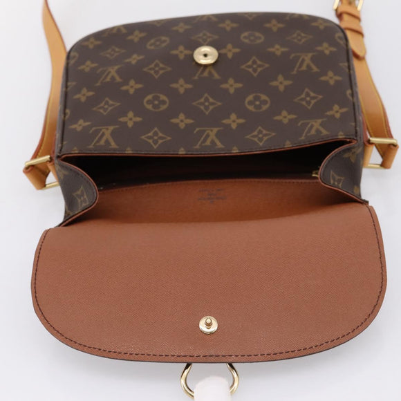 LOUIS VUITTON Monogram Saint Cloud GM Shoulder Bag M51242 LV Auth 197625V