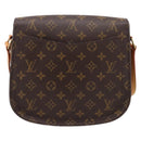 LOUIS VUITTON Monogram Saint Cloud GM Shoulder Bag M51242 LV Auth 197625V-2