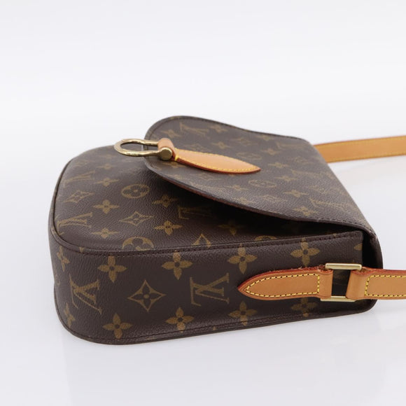 LOUIS VUITTON Monogram Saint Cloud GM Shoulder Bag M51242 LV Auth 197625V