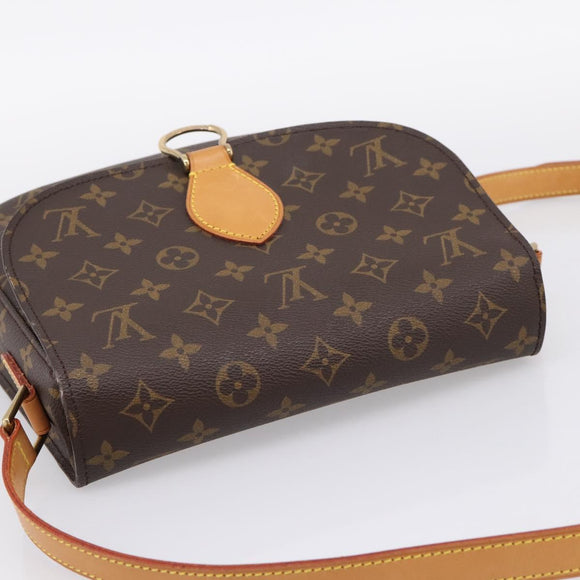 LOUIS VUITTON Monogram Saint Cloud GM Shoulder Bag M51242 LV Auth 197625V
