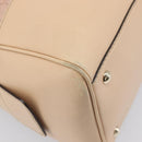 GUCCI GG Canvas Lovely Boston Bag Pink Gold Auth 197628-13
