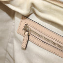 GUCCI GG Canvas Lovely Boston Bag Pink Gold Auth 197628-21