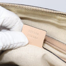 GUCCI GG Canvas Lovely Boston Bag Pink Gold Auth 197628-24