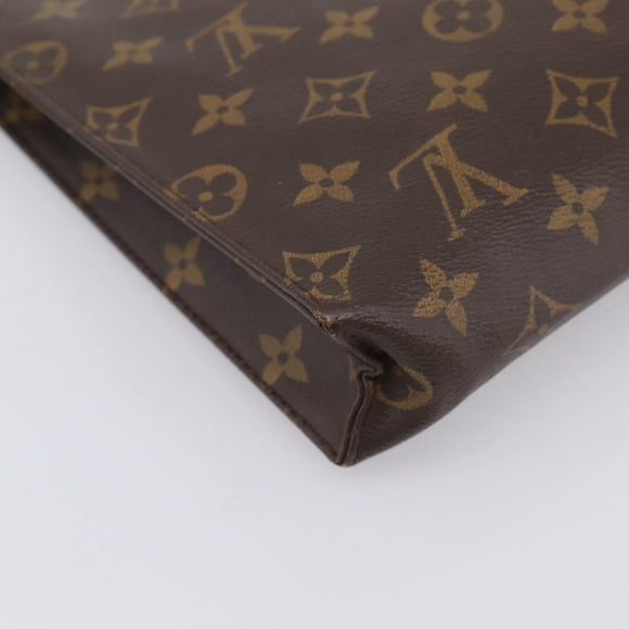 LOUIS VUITTON Monogram Poche Toilette 26 Pouch M47542 LV Auth 197629